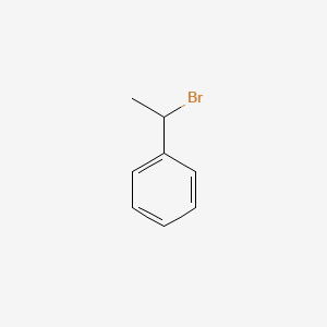 (1-Bromoethyl)benzene structure, CAS 585-71-7