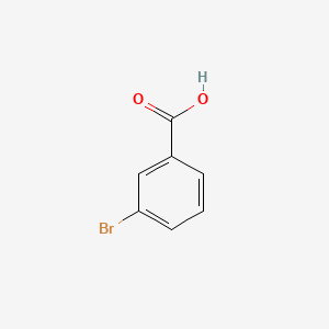 3-Bromobenzoic acid structure, CAS 585-76-2