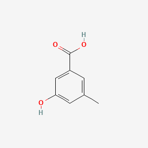 3-Hydroxy-5-methylbenzoic acid structure, CAS 585-81-9