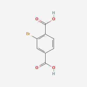 2-Bromoterephthalic acid structure, CAS 586-35-6