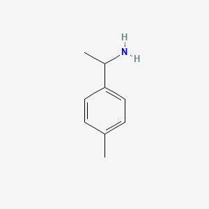 1-(4-Methylphenyl)ethylamine structure, CAS 586-70-9