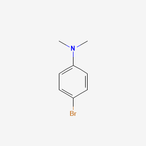 4-Bromo-N,N-dimethylaniline structure, CAS 586-77-6