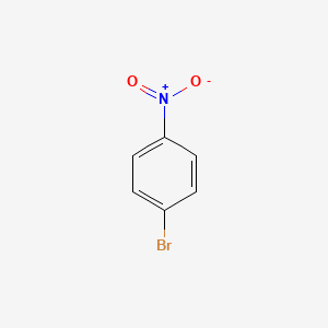 1-Bromo-4-nitrobenzene structure, CAS 586-78-7