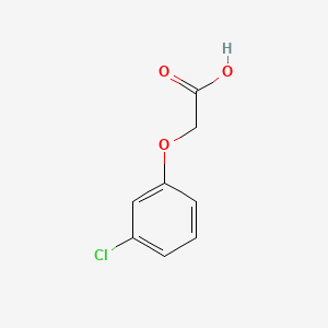 3-Chlorophenoxyacetic acid structure, CAS 588-32-9