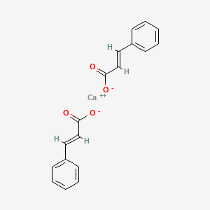 Calcium cinnamate structure, CAS 588-62-5