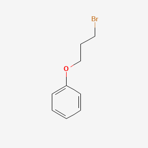 3-Phenoxypropyl bromide structure, CAS 588-63-6