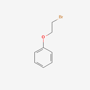 2-Phenoxyethylbromide structure, CAS 589-10-6