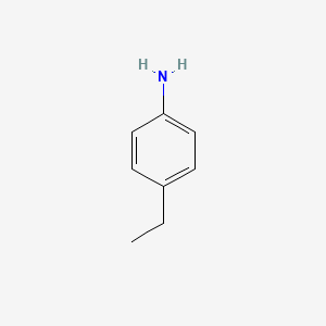 4-Ethylaniline structure, CAS 589-16-2