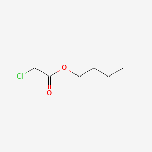 Butyl 2-chloroacetate structure, CAS 590-02-3