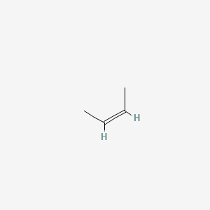 cis-2-Butene structure, CAS 590-18-1
