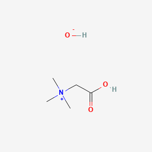 Betaine monohydrate structure, CAS 590-47-6