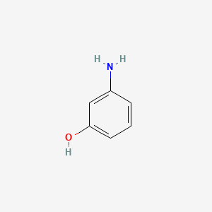 3-Aminophenol structure, CAS 591-27-5