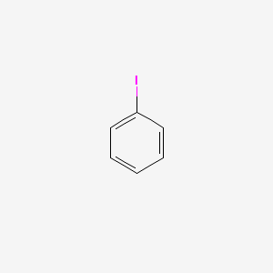Iodobenzene structure, CAS 591-50-4