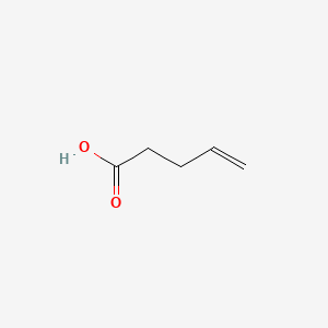 Allylacetic acid structure, CAS 591-80-0