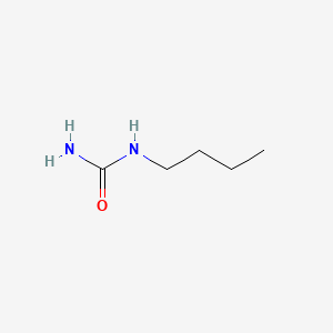 N-Butylurea structure, CAS 592-31-4