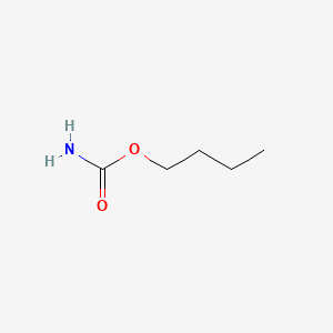 n-Butyl carbamate structure, CAS 592-35-8