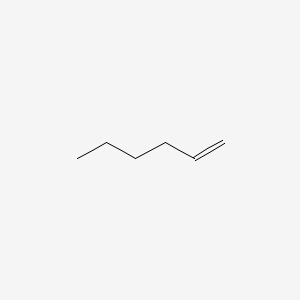1-Hexene structure, CAS 592-41-6