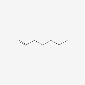 Hept-1-ene structure, CAS 592-76-7