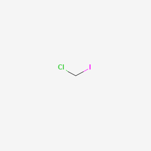 Chloroiodomethane structure, CAS 593-71-5