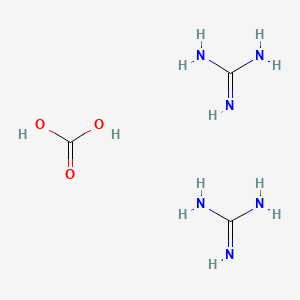 Guanidine carbonate structure, CAS 593-85-1