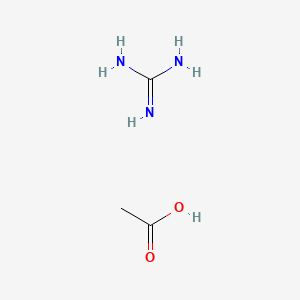 Guanidine acetate structure, CAS 593-87-3