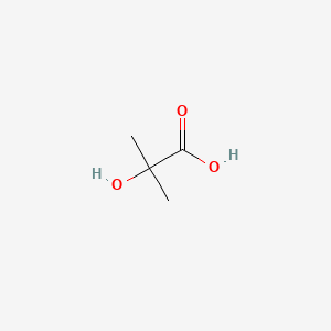 2-Hydroxyisobutyric acid structure, CAS 594-61-6
