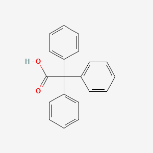 Triphenylacetic acid structure, CAS 595-91-5