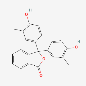 o-Cresolphthalein structure, CAS 596-27-0