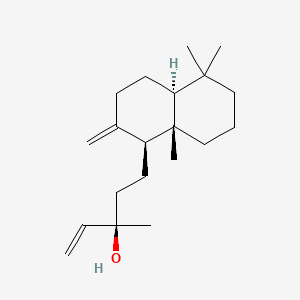 Manool structure, CAS 596-85-0