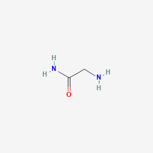 Glycinamide structure, CAS 598-41-4