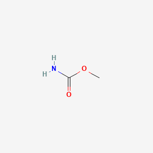 Methyl carbamate structure, CAS 598-55-0