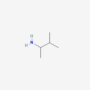 1,2-Dimethylpropylamine structure, CAS 598-74-3