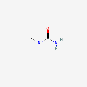 1,1-Dimethylurea structure, CAS 598-94-7