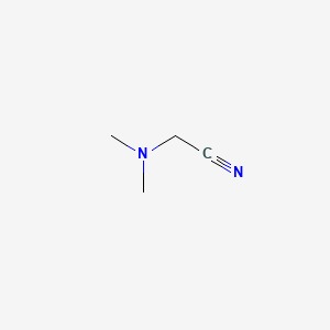 Dimethylaminoacetonitrile structure, CAS 926-64-7