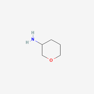 Tetrahydro-2H-pyran-3-amine structure, CAS 120811-32-7