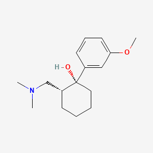 Tramadol structure, CAS 27203-92-5
