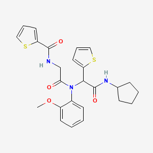 1-(3-Allyl-2,4-dihydroxyphenyl)ethanone structure, CAS 38987-00-7