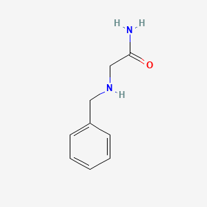 2-Benzylaminoacetamide structure, CAS 39796-49-1