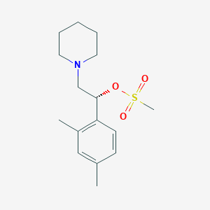 4-(Aminomethyl)benzyl alcohol structure, CAS 39895-56-2
