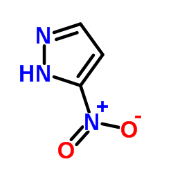 3-Nitro-1H-pyrazole structure, CAS 26621-44-3