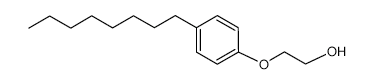 4-Octylphenol ethoxylate structure, CAS 26636-32-8