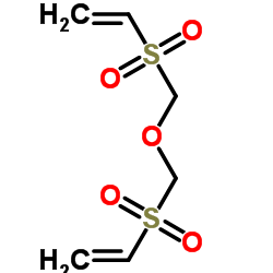 Bis(vinylsulfonylmethyl) ether structure, CAS 26750-50-5