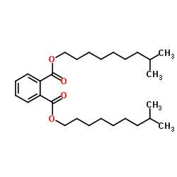 Diisodecyl phthalate structure, CAS 26761-40-0