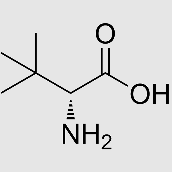 D-tert-Butylglycine structure, CAS 26782-71-8