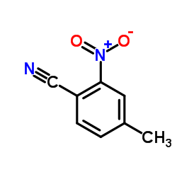4-Methyl-2-nitrobenzonitrile structure, CAS 26830-95-5