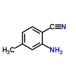 2-Amino-4-methylbenzonitrile structure, CAS 26830-96-6