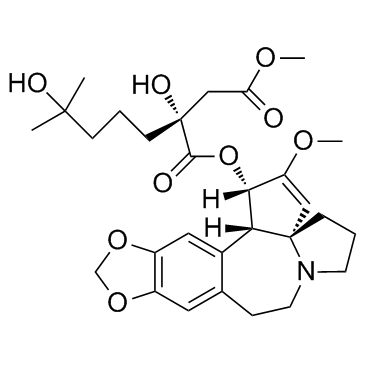Homoharringtonine structure, CAS 26833-87-4