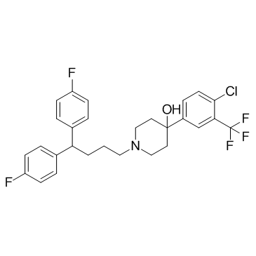 Penfluridol structure, CAS 26864-56-2