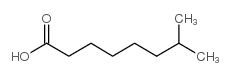 Isononanoic acid structure, CAS 26896-18-4
