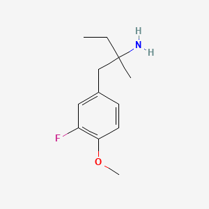2-Amino-3-bromo-4-methylpyridine structure, CAS 40073-38-9